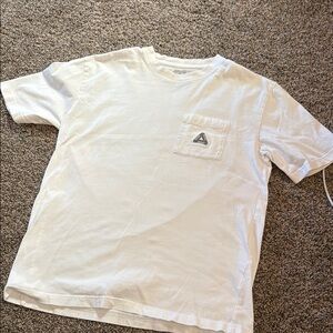 White Men's T-Shirt with Pocket